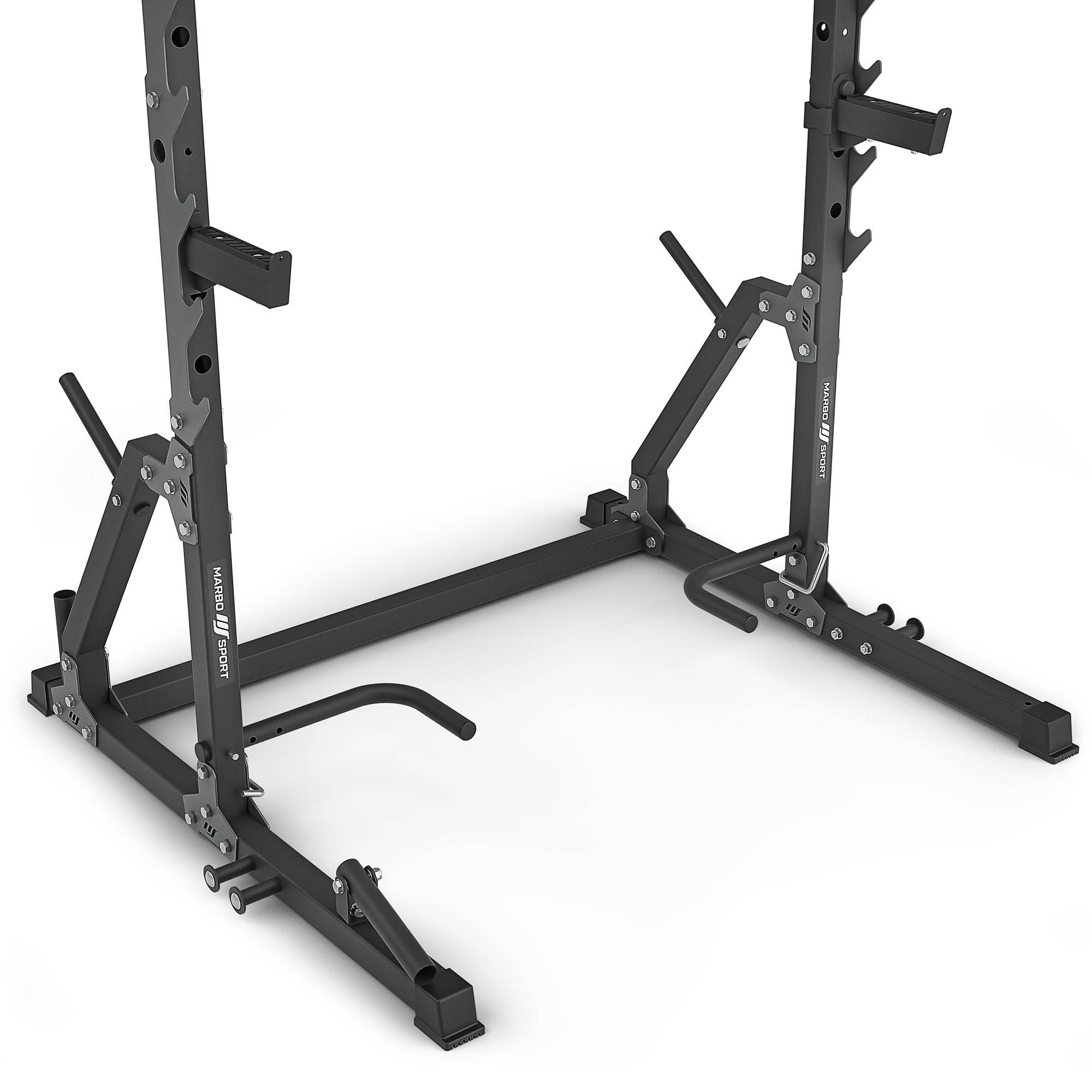 Rack Sentadillas Gorilla Sports Negro