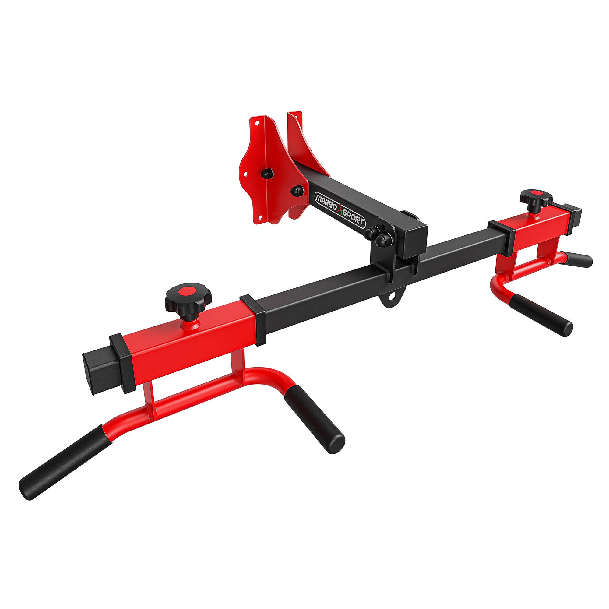 Barra de dominadas ajustable para montaje en pared y techo con soporte para  saco de boxeo MS-D202 - Marbo Sport