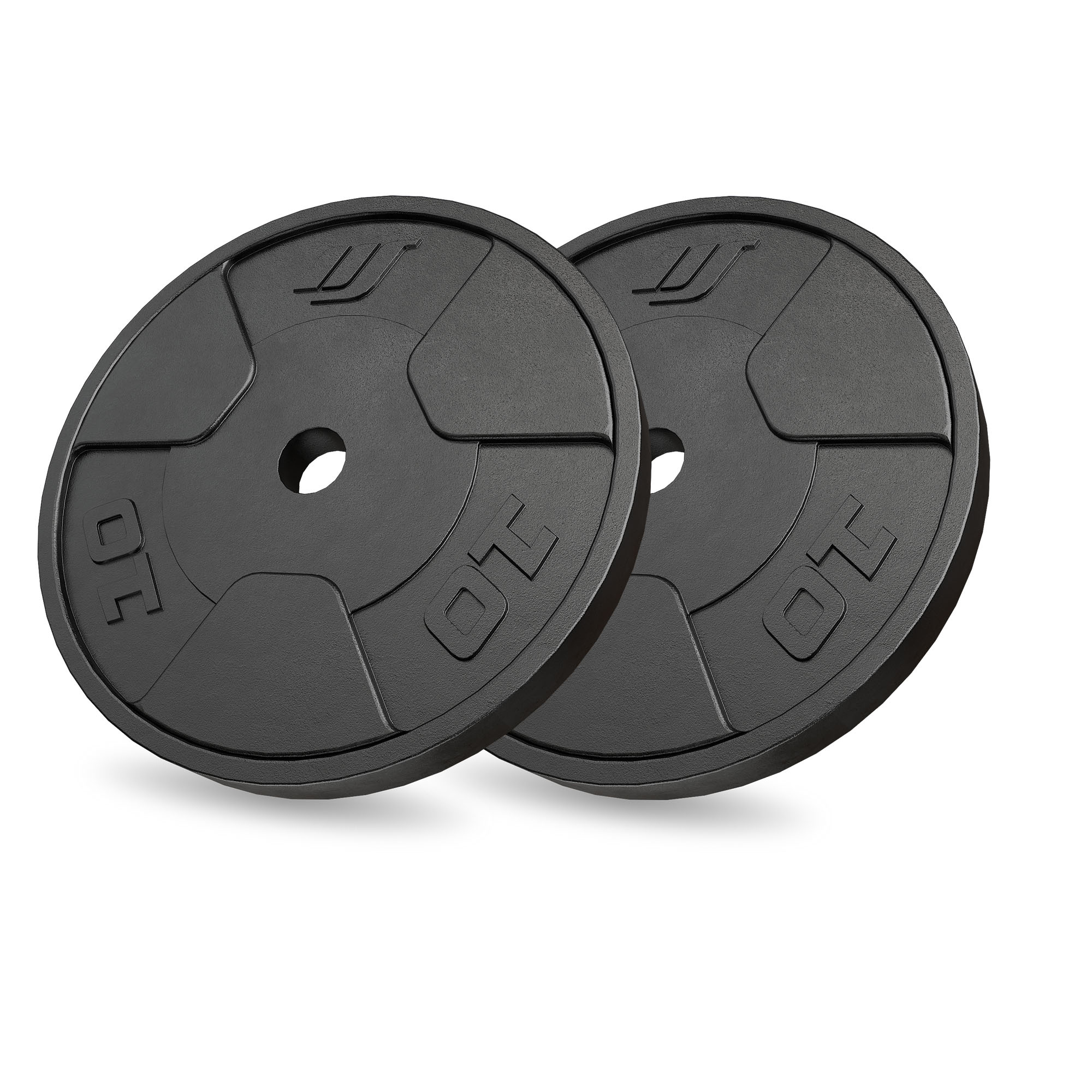 Juego de pesas de hierro fundido 2 x 10 kg - Marbo Sport