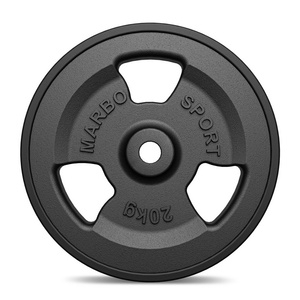Pesas de hierro fundido engomadas de 20 kg MW-O20G-kier - Marbo Sport