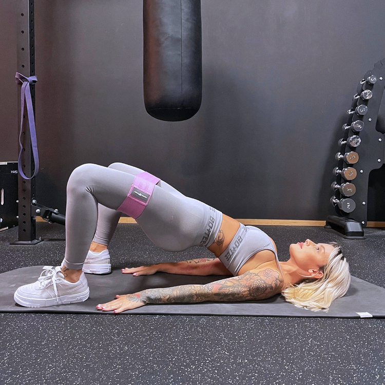 Juego de 3 bandas de resistencia de tela - Marbo Sport