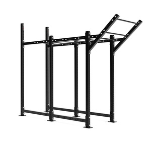 Jaula de potencia modular Power Rack con barras y postes MFT-RIG-13 - Marbo Sport