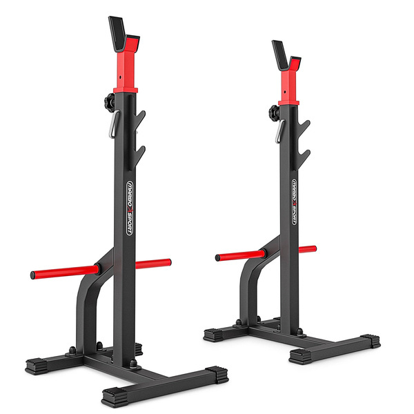 Soportes regulables con seguridad para press de banca MS-S108 - Marbo Sport