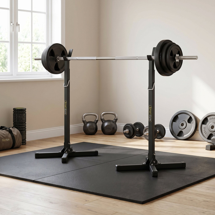 Soporte para barra de pesas ajustables (2 unidades) SG-10 - SmartGym Fitness Accessories