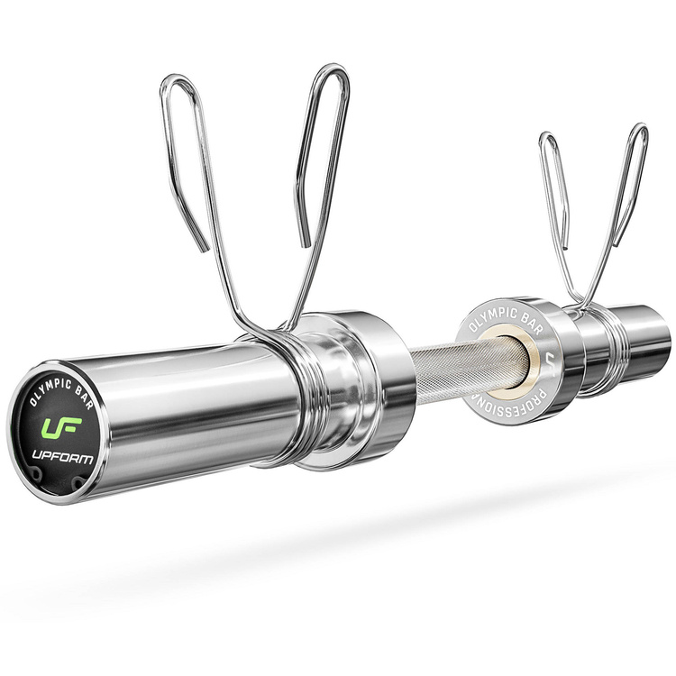 Set OLG1 | Barra olímpica 180 cm + Barra Olympic Curl 120 cm + Barra olímpica corta 50 cm - Marbo Sport