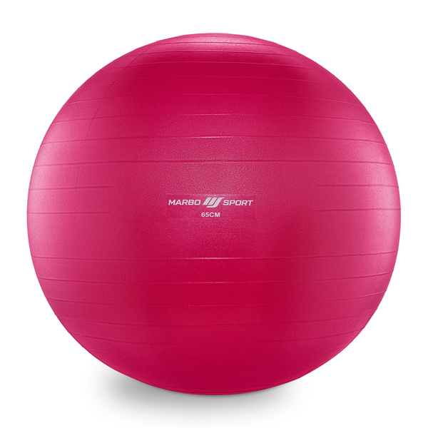 Pelota de fitness 65 cm rosa Marbo Sport