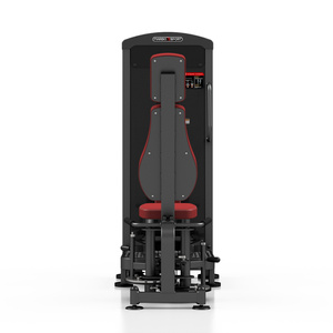 Máquina 2 en 1 de abducción y aducción de cadera (tapizado granate) MP-U218 - Marbo Sport