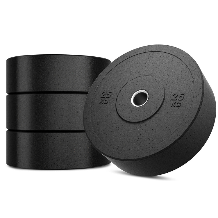 Disco de pesas olímpico de goma 25kg MW-Bumper-25KG - Marbo Sport