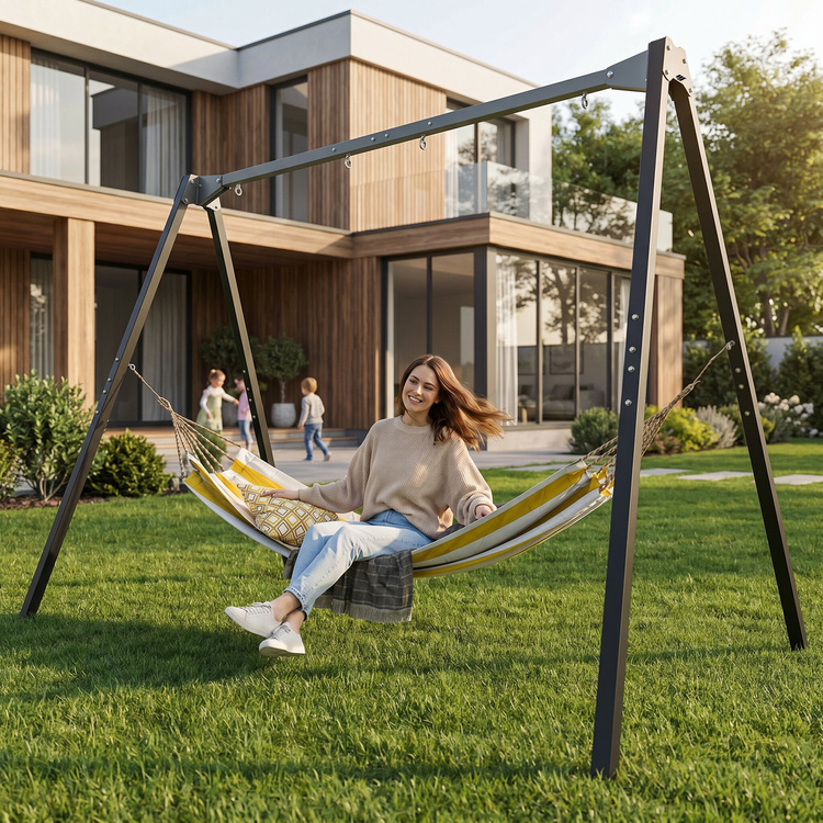 Estructura de soporte para columpio de jardín de 2 plazas MO-002 - Marbo Sport