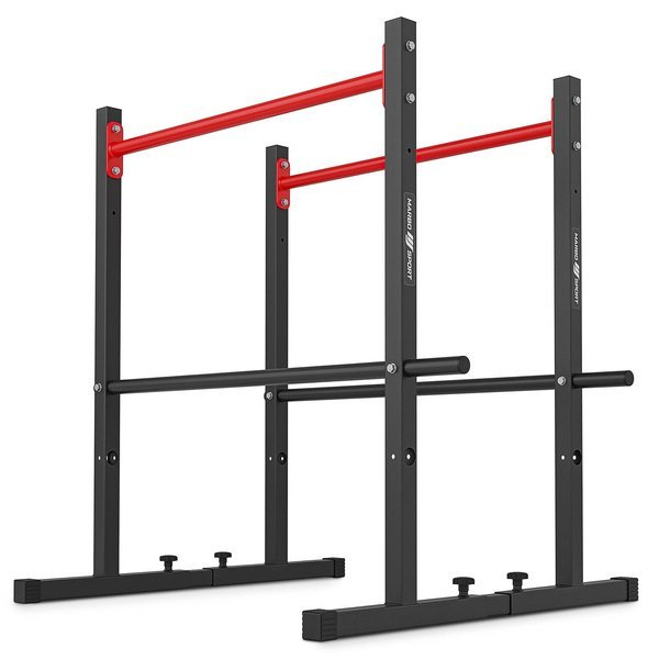 Barras paralelas ajustables de calistenia para fondos y flexiones MH-D212 - Marbo Sport