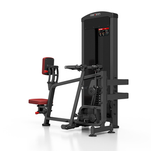 Máquina de remo sentado para espalda (tapizado granate) MP-U229 - Marbo Sport