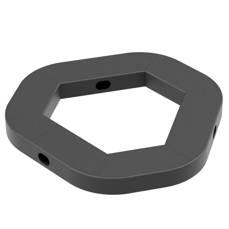 Conector para unión de 3 estaciones de gimnasio UF-014 - UpForm