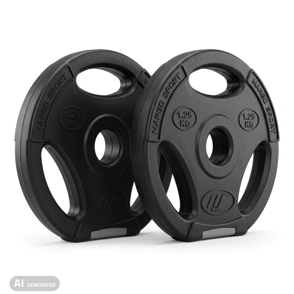 Set de discos de peso de composite 2 x 1,25 kg - Marbo Sport