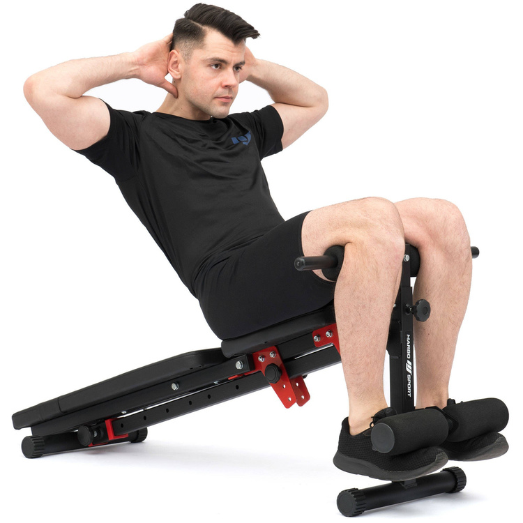 Banco de musculación y abdominales plegable MH-L111 - Marbo Sport