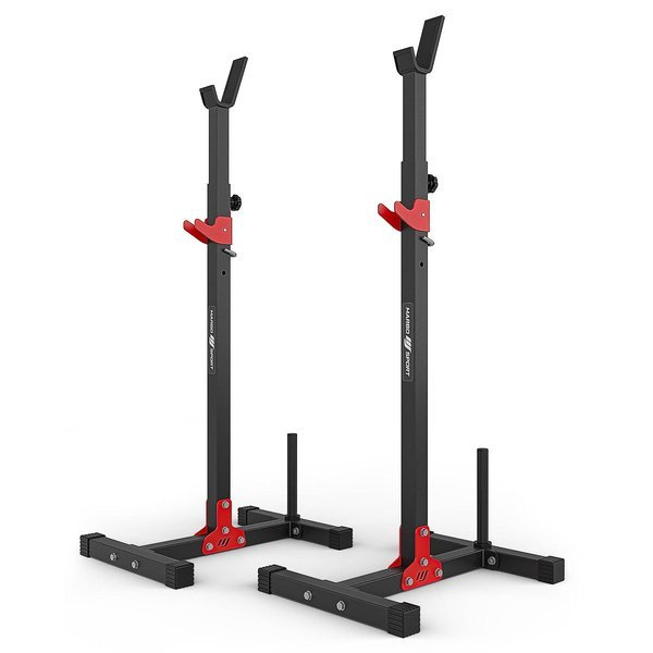 Soportes para barra de pesas con zona de aseguramiento (2 unidades) MH-S202 - Marbo Sport