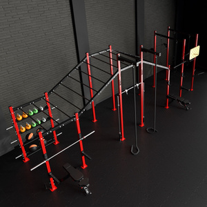 Jaula de potencia modular Power Rack con barras y estructura MFT-RIG-17 - Marbo Sport