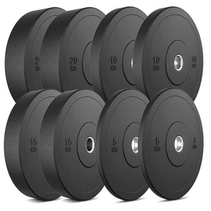 Juego de discos bumper de pesas de goma 100 kg MW-Bumper - Marbo Sport