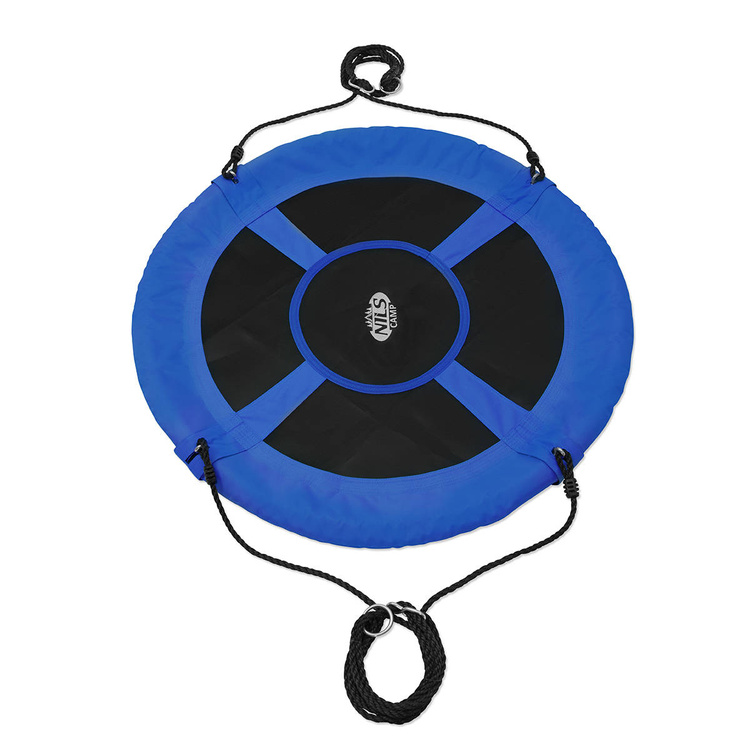 Columpio nido de cigüeña azul Ø100 cm para jardín (Nest Swing) BLUE - NILS