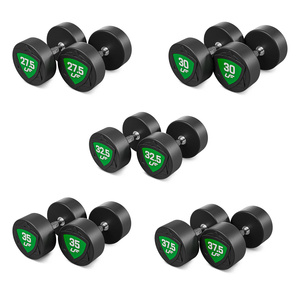 Juego de mancuernas de poliuretano 27,5-37,5kg (incrementos de 2,5 kg) 325 kg - UpForm