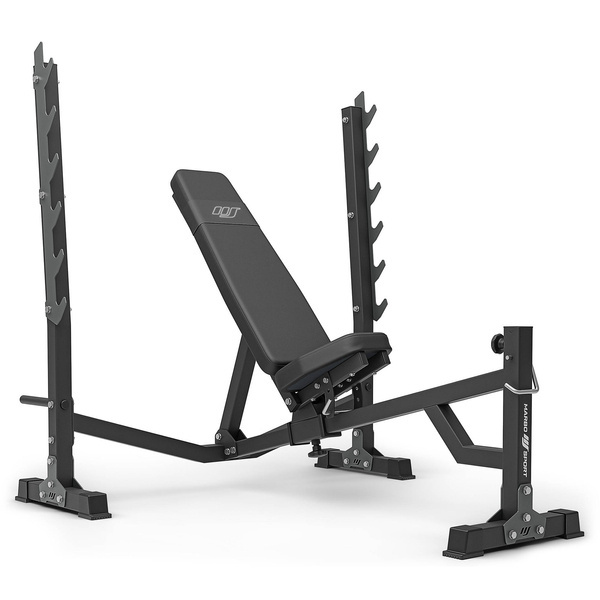 Banco de pesas reclinable con soportes e inclinación MS-L106 3.0 - Marbo Sport