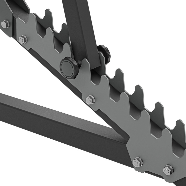 Banco de pesas reclinable para gimnasio y musculación MS-L101 2.0 - Marbo Sport