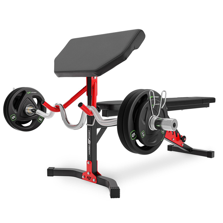 Accesorio para banco de pesas para curl de biceps tipo predicador MH-A101 - Marbo Sport
