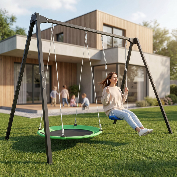 Estructura de soporte para columpio de jardín de 2 plazas MO-002 - Marbo Sport