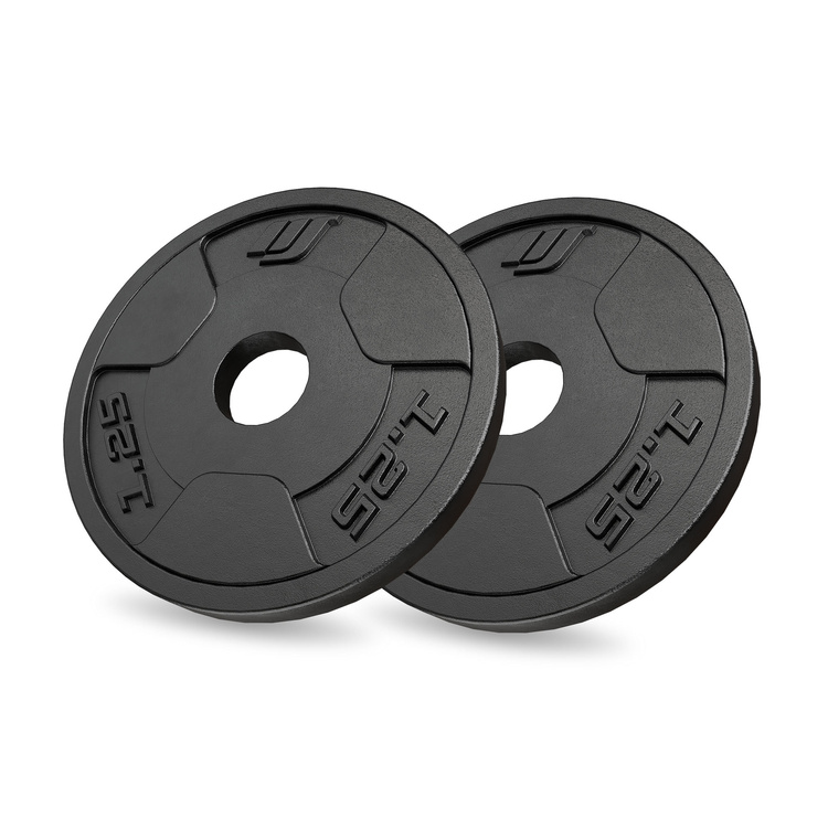 Juego de discos de hierro fundido 2 × 1,25 kg – Marbo Sport
