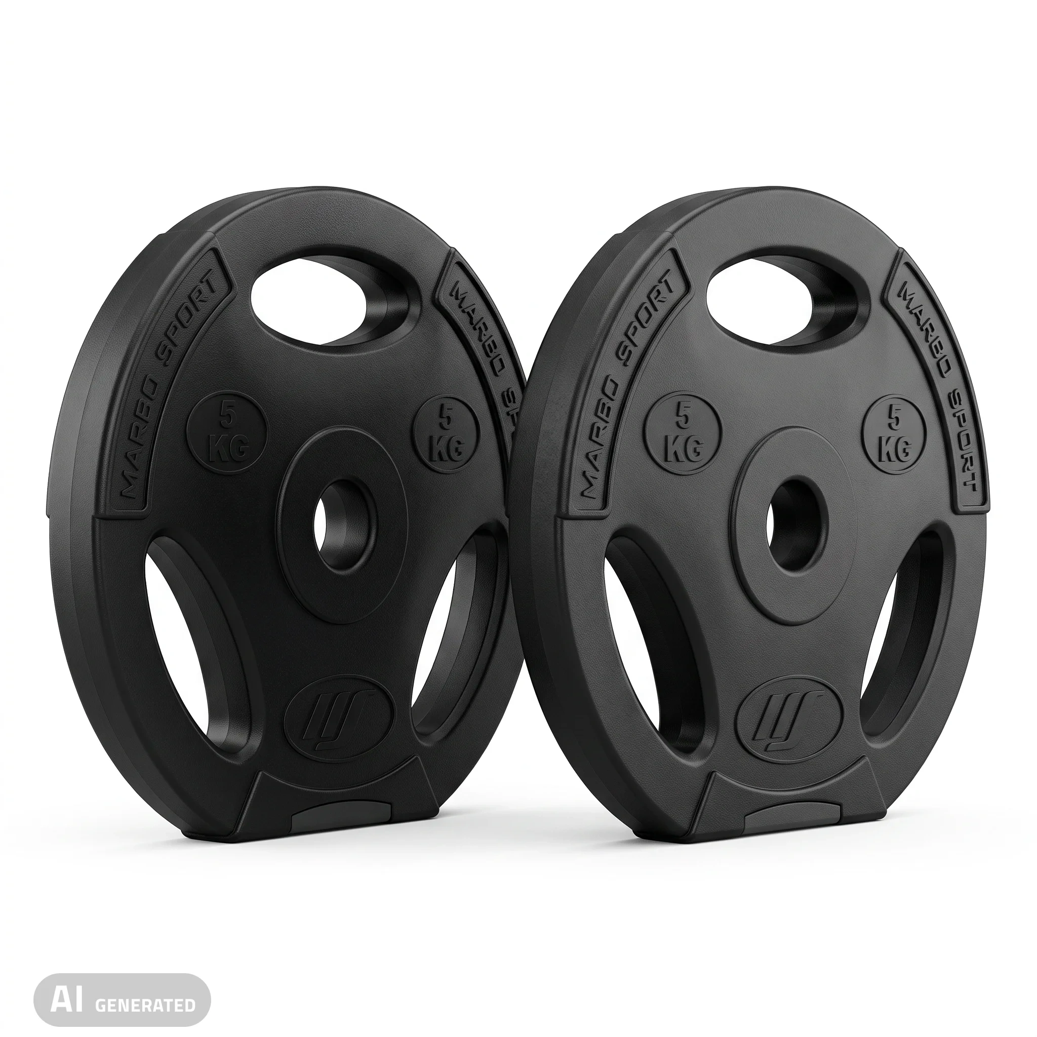 Set de discos de peso de composite 2 x 5 kg - Marbo Sport