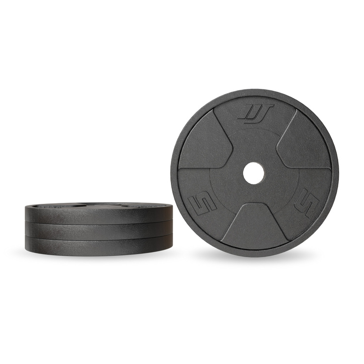 Juego de discos de hierro fundido 2 × 5 kg – Marbo Sport