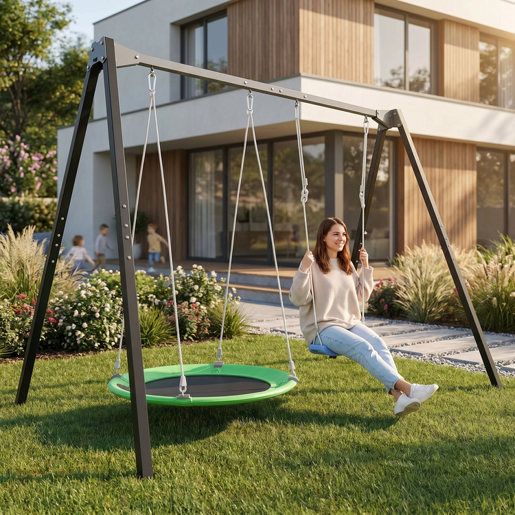 Estructura de soporte para columpio de jardín de 2 plazas MO-002 - Marbo Sport