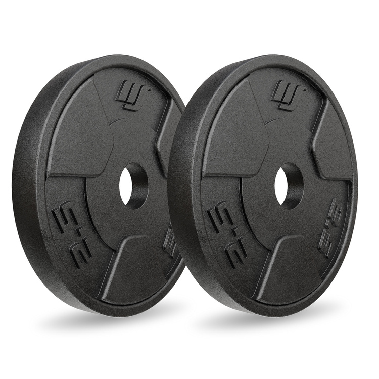 Juego de discos de hierro fundido 2 × 2,5 kg – Marbo Sport