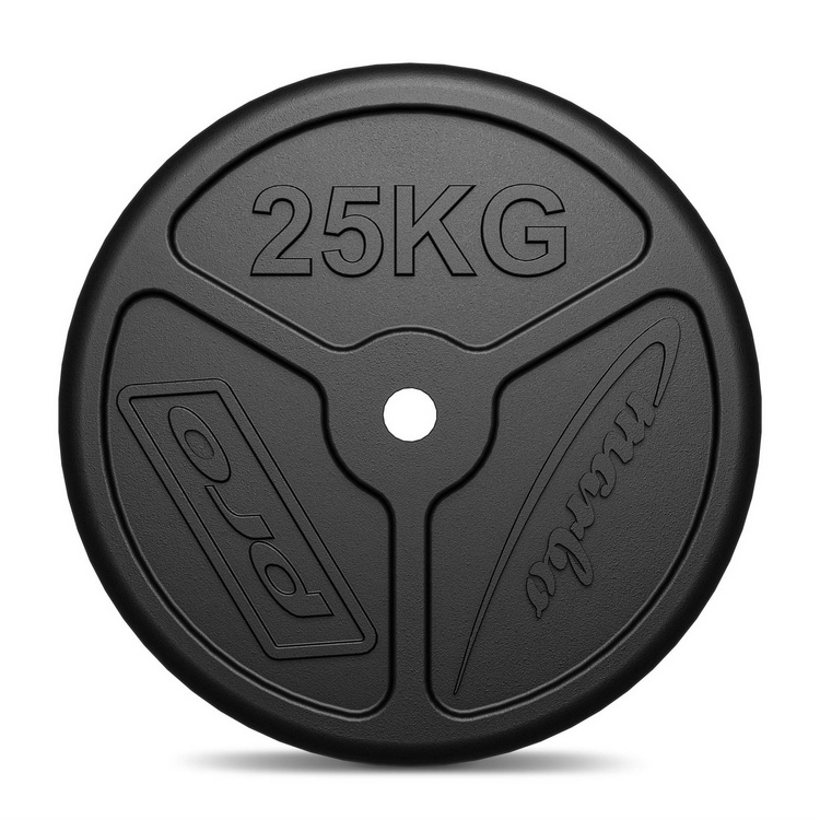 Pesas de hierro fundido 25 kg SLIM MW-O25-slim - Marbo Sport