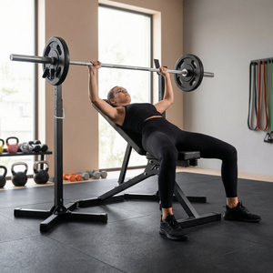 Banco de ejercicios reclinable con soporte para barra SG1 - SmartGym Fitness Accessories