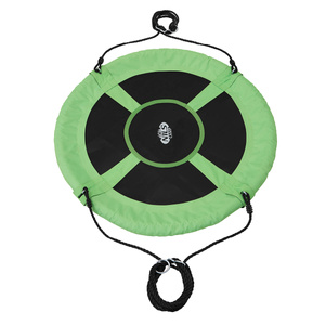 Columpio nido de cigüeña verde Ø100 cm para jardín (Nest Swing) GREEN - NILS