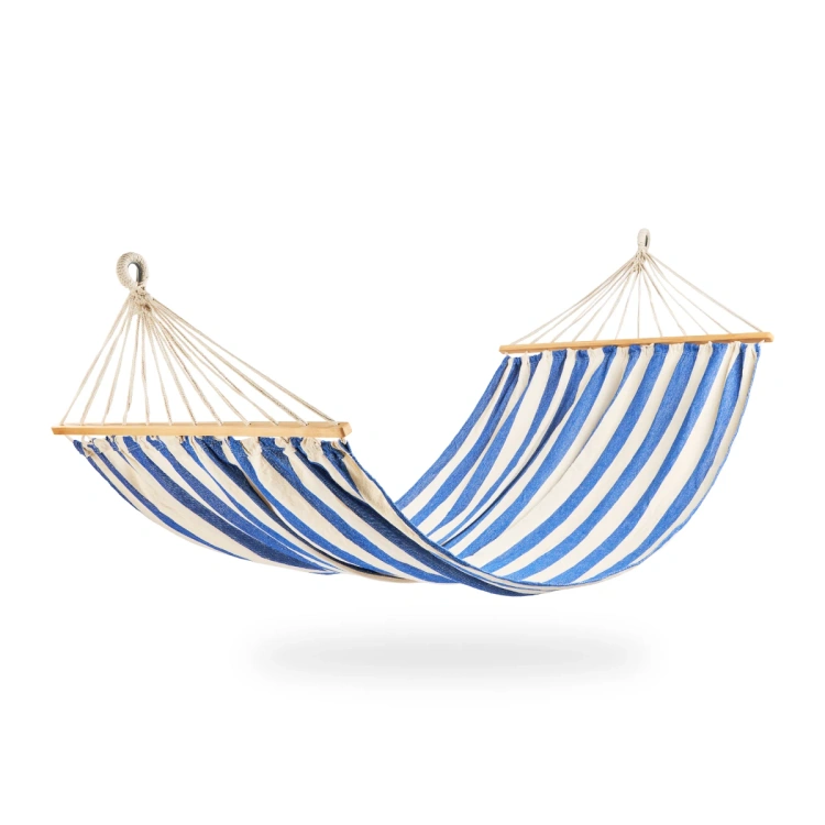 Hamaca de jardín con barra de madera 290 x 125 cm - Marbo Sport
