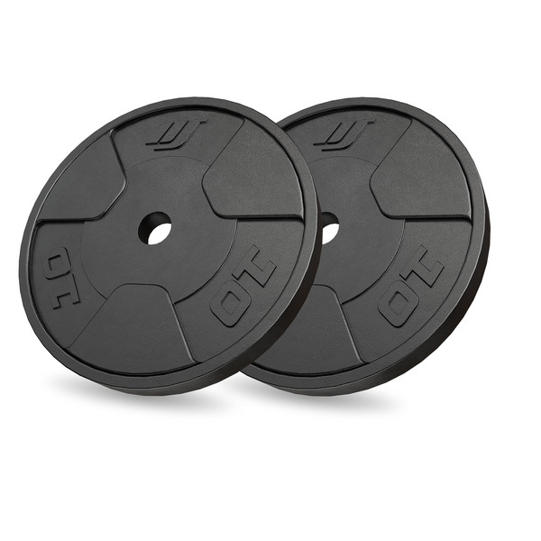 Juego de discos de hierro fundido 2 × 10 kg – Marbo Sport