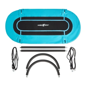 Columpio nido ovalado de 167 x 71 cm turquesa - Marbo Sport