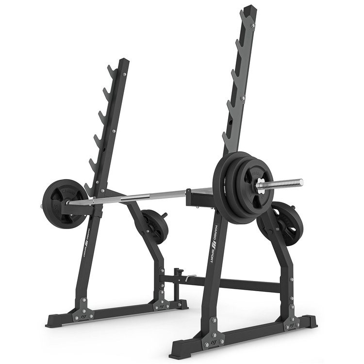 Soportes para barras de pesas con seguridad y separación ajustable MS-S107 2.0 - Marbo Sport