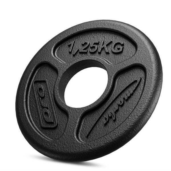Discos de pesas olímpicas de hierro fundido 1,25 kg MW-O1,25-OLI - Marbo Sport