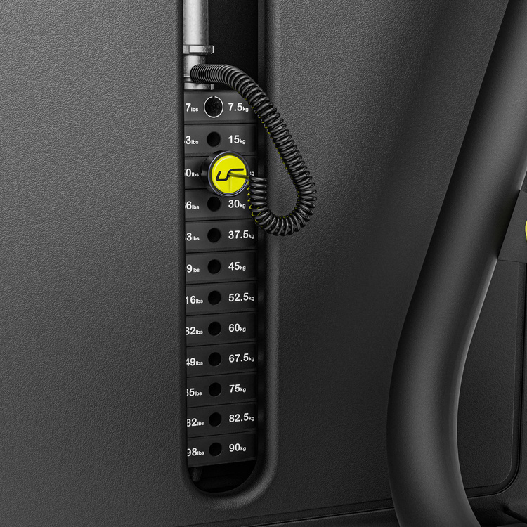 Máquina de curl de bíceps sentado tipo predicador US-U007 - UpForm