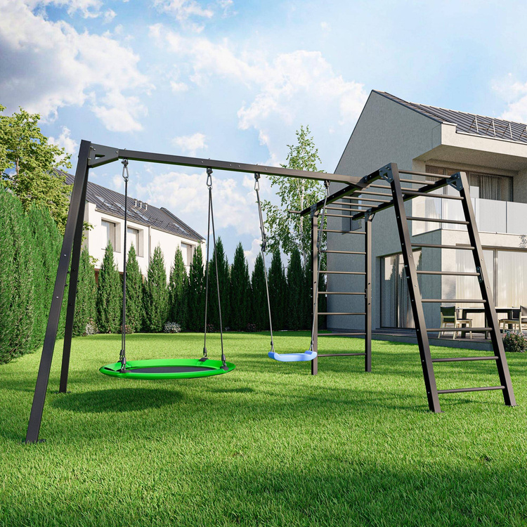 Columpio doble sobre rodamientos (extensión para la escalera de gimnasia) PREMIUM MO-018 - Marbo Sport