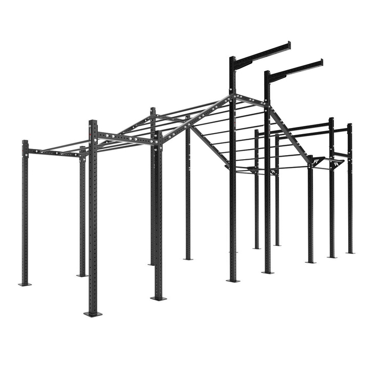 Jaula de potencia modular Power Rack con barras y estructura MFT-RIG-17 - Marbo Sport