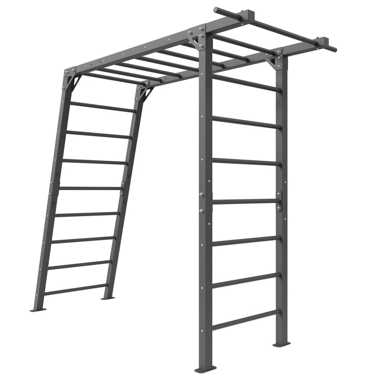 Escalera PREMIUM - MO-016 + Columpio doble PREMIUM - MO-018 - Marbo Sport