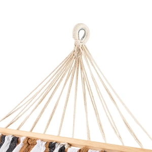 Hamaca de jardín con barra de madera 290 x 125 cm - Ubeform