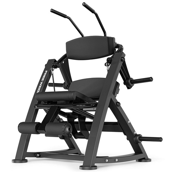 Máquina de abdominales (Crunch abdominal) con peso libre MF-U015 2.0 - Marbo Sport