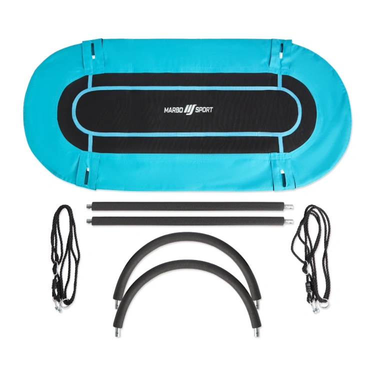 Columpio nido ovalado de 167 x 71 cm turquesa - Marbo Sport