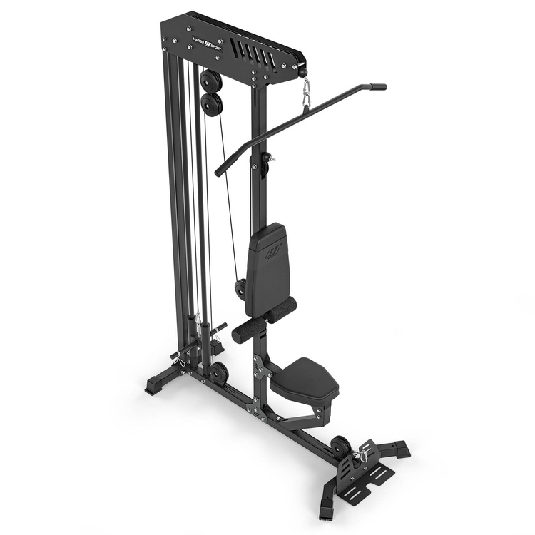Máquina de abdominales lat. y remo bajo MS-W101 2.0 - Marbo Sport
