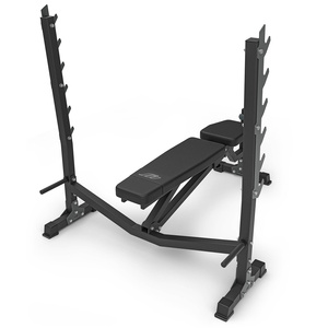 Banco de pesas reclinable con soportes e inclinación MS-L106 2.0 - Marbo Sport