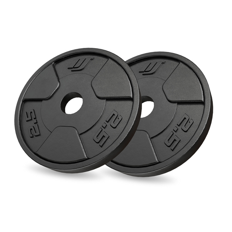 Juego de discos de hierro fundido 2 × 2,5 kg – Marbo Sport